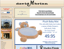 Tablet Screenshot of davidmbrian.com